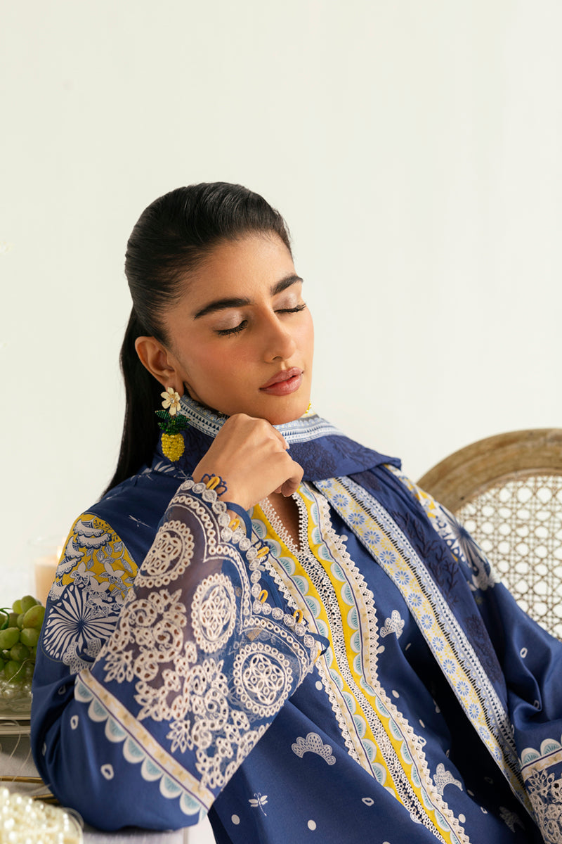 Qalamkar | Q Prints 2025 | PQ-02 HINA - House Of Hania