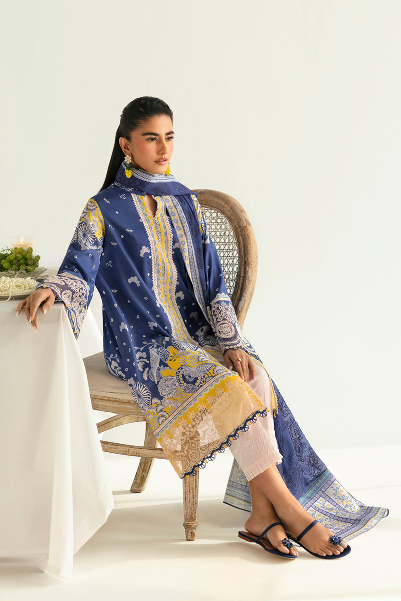 Qalamkar | Q Prints 2025 | PQ-02 HINA - House Of Hania