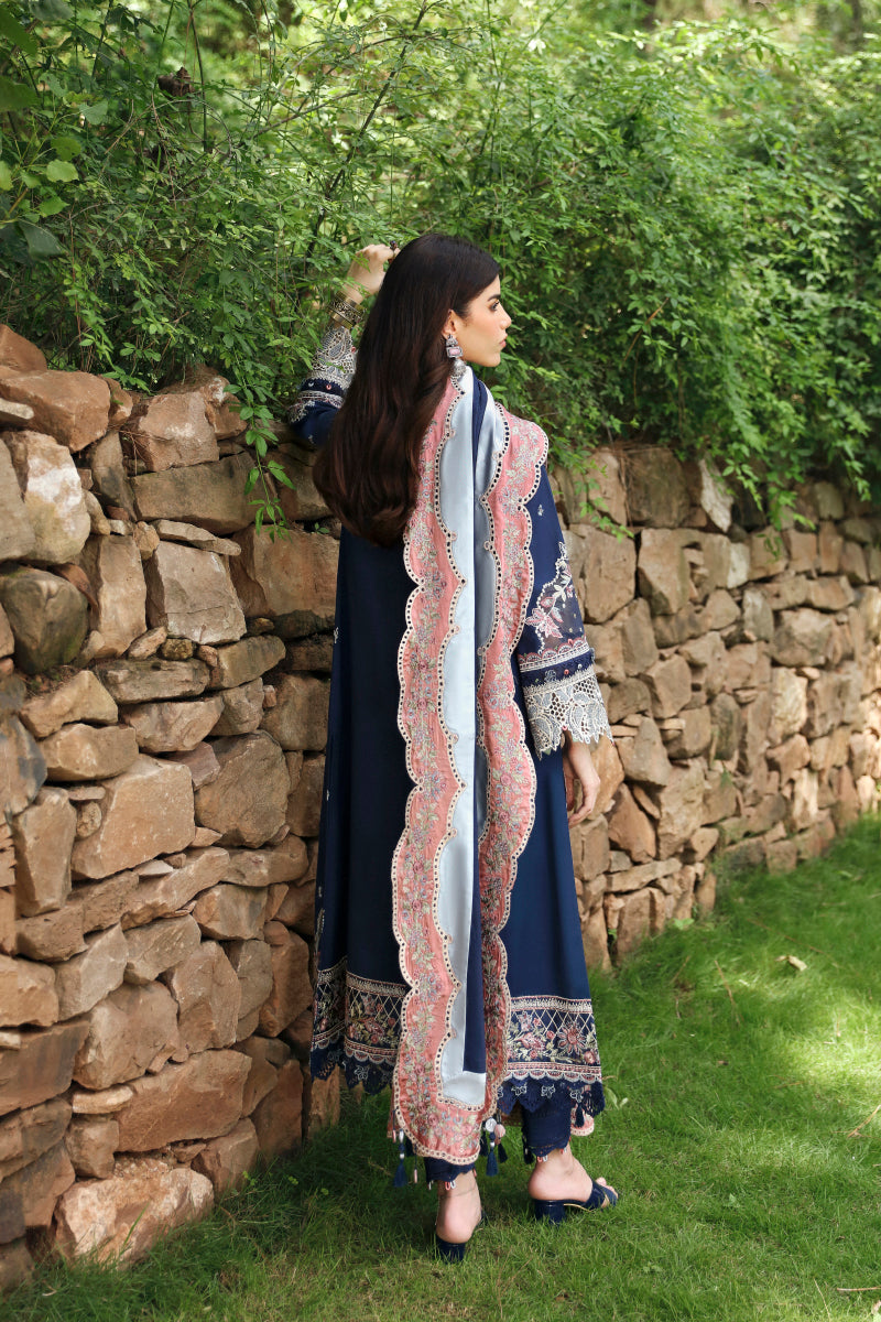 Qalamkar | Qlinekari Linen Collection | LM-06 CADHLA - House Of Hania