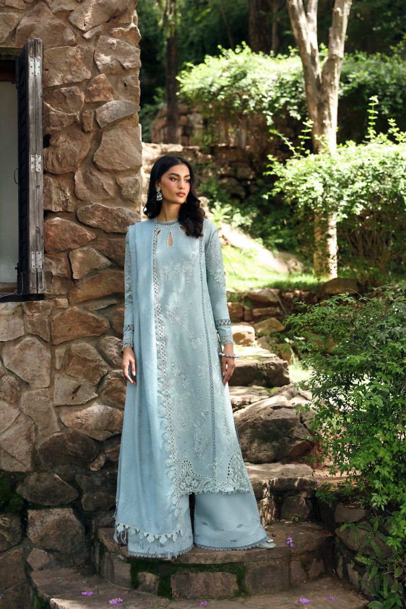 Qalamkar | Qlinekari Linen Collection | LM-08 NEALA - House Of Hania