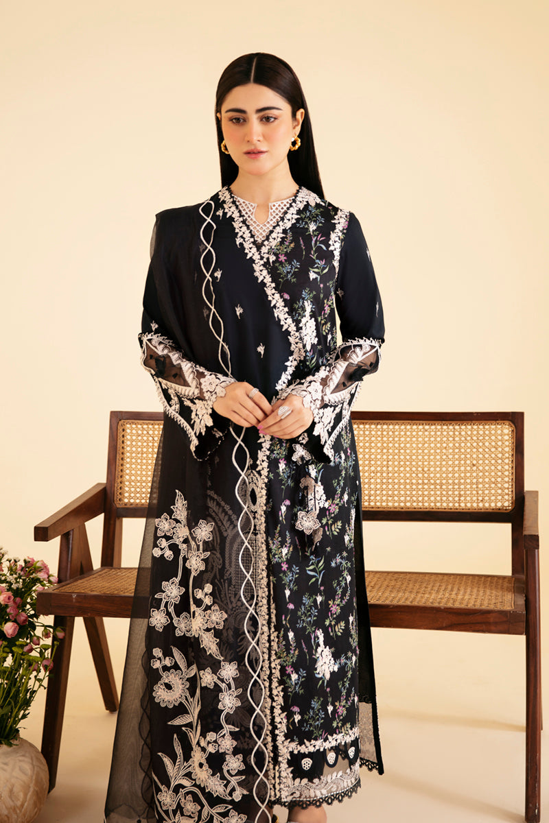 Qalamkar | Qlinekari Luxury Lawn | SQ-03 MARWA - House Of Hania
