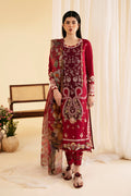 Qalamkar | Qlinekari Luxury Lawn | SQ-04 LARMINA - House Of Hania