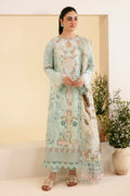 Qalamkar | Qlinekari Luxury Lawn | SQ-06 AFROZEH - House Of Hania