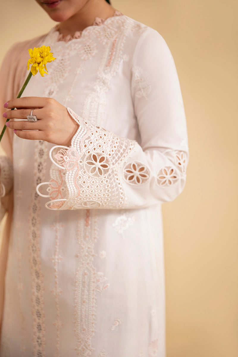 Qalamkar | Qlinekari Luxury Lawn | SQ-07 CARMIN - House Of Hania