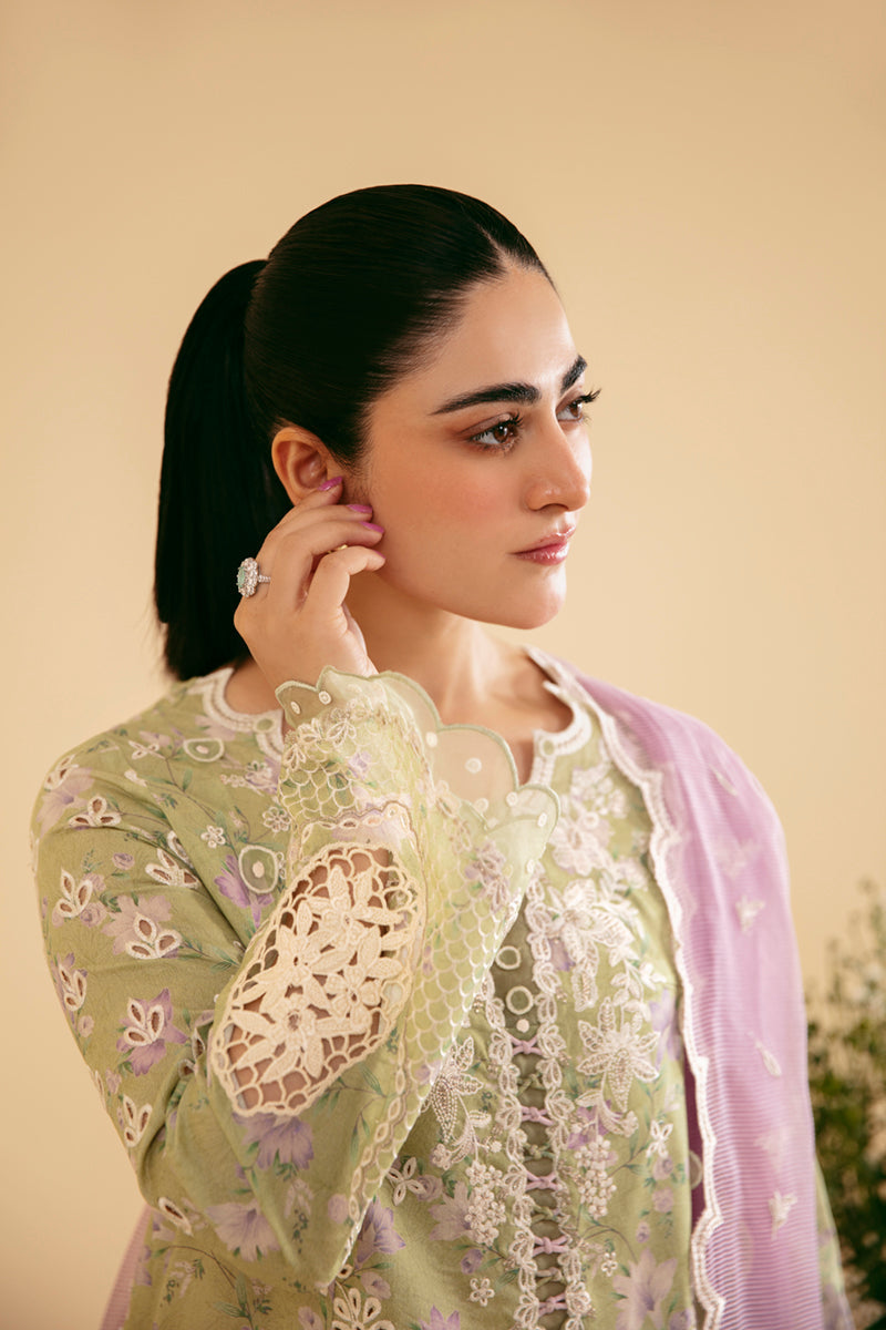 Qalamkar | Qlinekari Luxury Lawn | SQ-10 VEHJA - House Of Hania