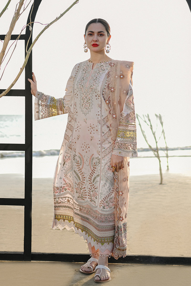 Qalamkar - SAAHIL LUXURY LAWN’23 - SP-14 BRIA - TC-357 - House Of Hania