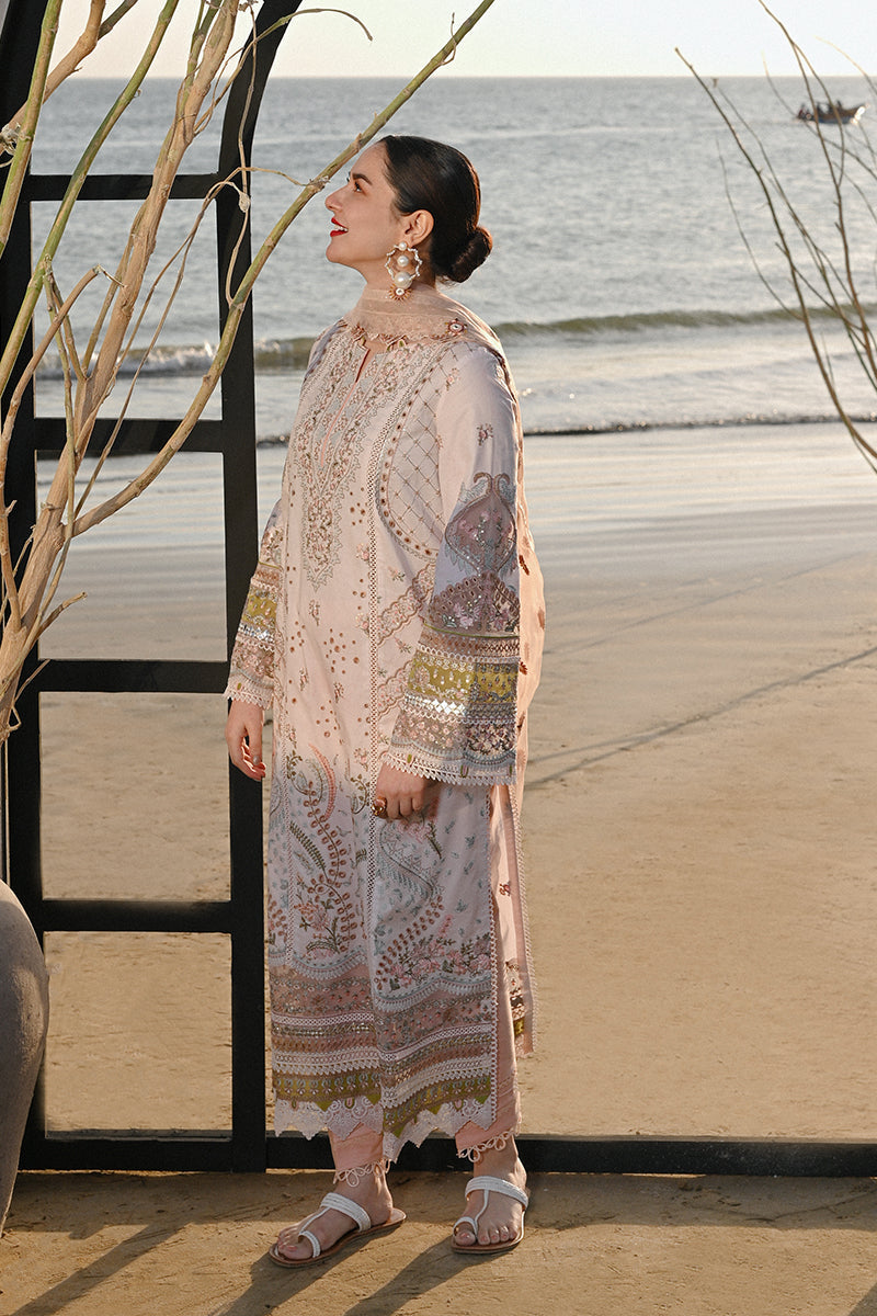Qalamkar - SAAHIL LUXURY LAWN’23 - SP-14 BRIA - TC-357 - House Of Hania