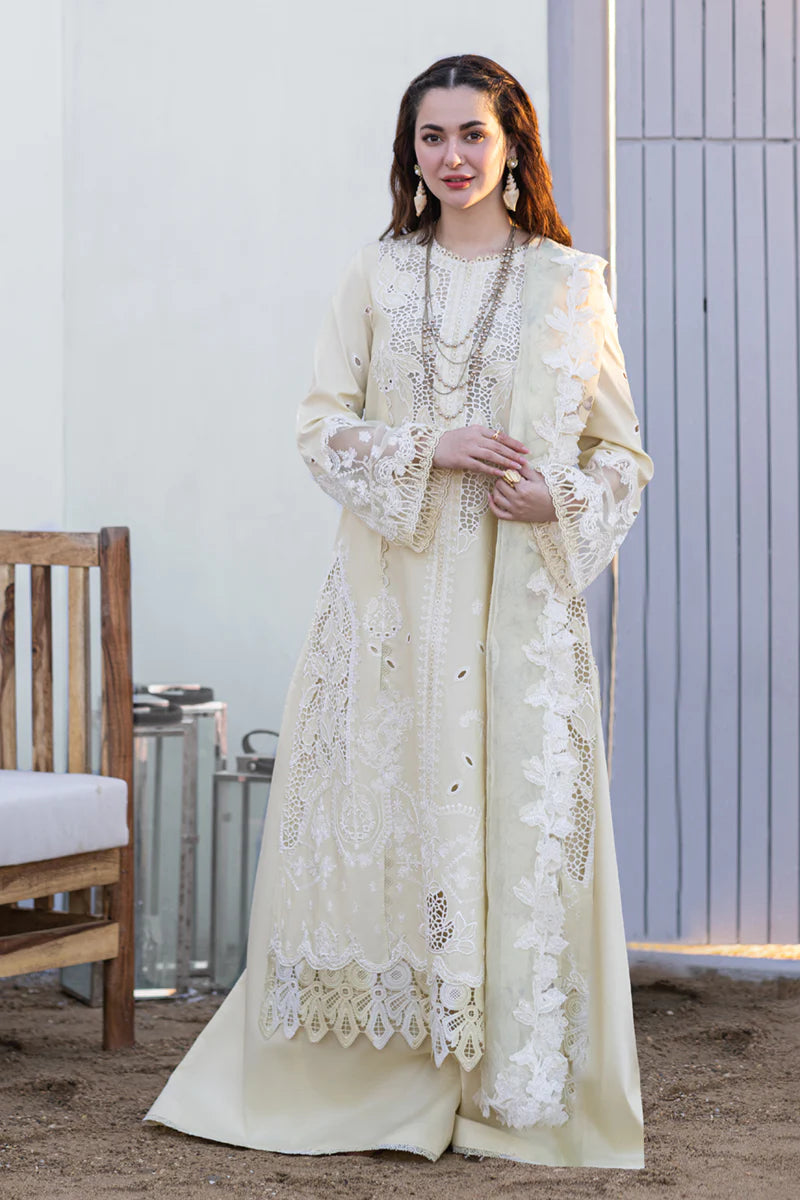 Qalamkar | Sahil Kinare Luxury Lawn | FP-01 JANA - House Of Hania