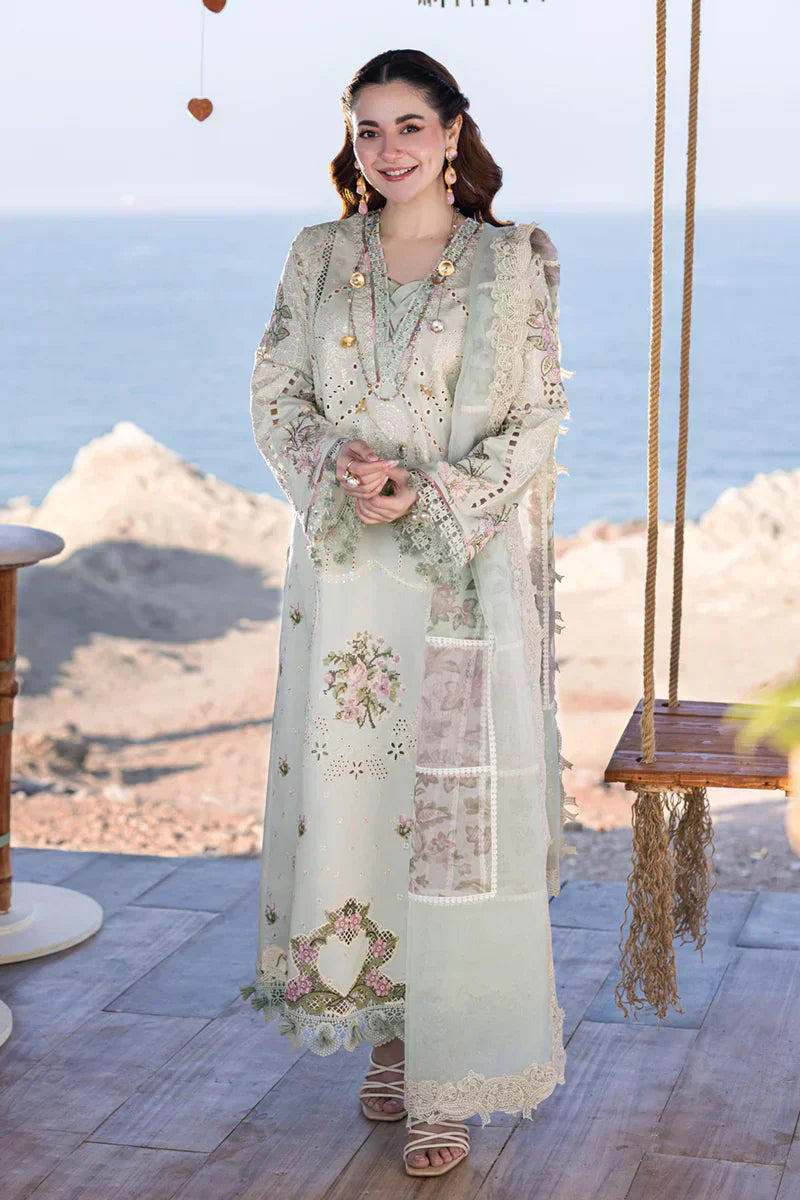 Qalamkar | Sahil Kinare Luxury Lawn | FP-15 RANIA - House Of Hania