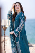 Qalamkar | Sahil Kinare Luxury Lawn | FP-16 KIRA - House Of Hania