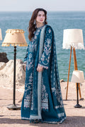 Qalamkar | Sahil Kinare Luxury Lawn | FP-16 KIRA - House Of Hania