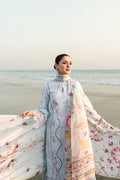 Qalamkar | Sahil Luxury Lawn | FK-02 ISABELLA - House Of Hania