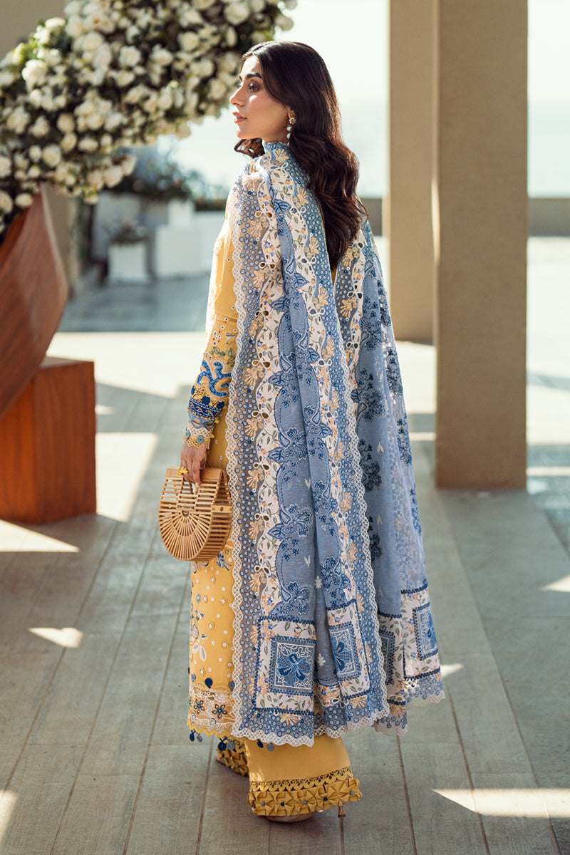 Qalamkar | Sahil Luxury Lawn | FK-06 NATALIE - House Of Hania