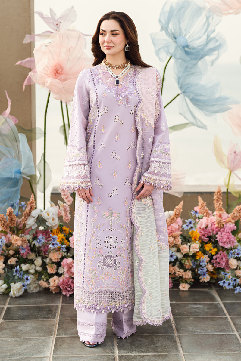 Qalamkar | Sahil Luxury Lawn | FK-09 EVELYN - House Of Hania