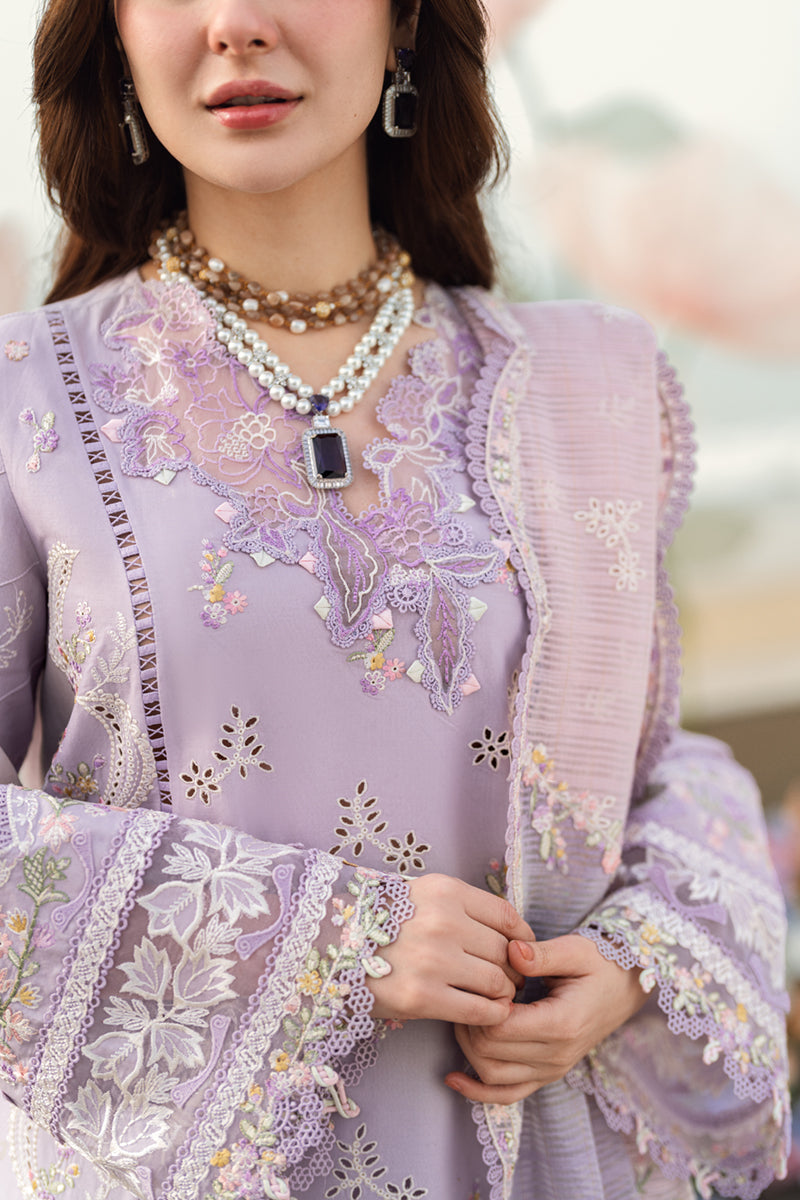 Qalamkar | Sahil Luxury Lawn | FK-09 EVELYN - House Of Hania