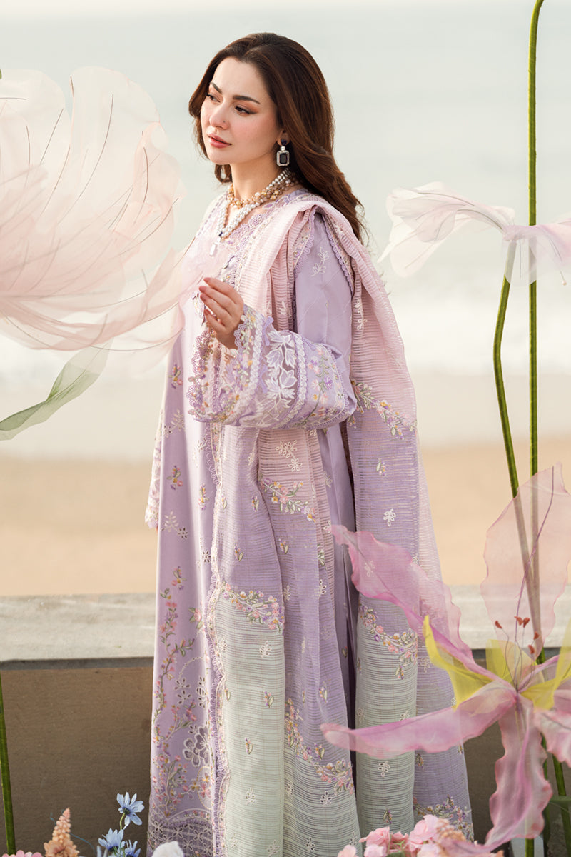 Qalamkar | Sahil Luxury Lawn | FK-09 EVELYN - House Of Hania
