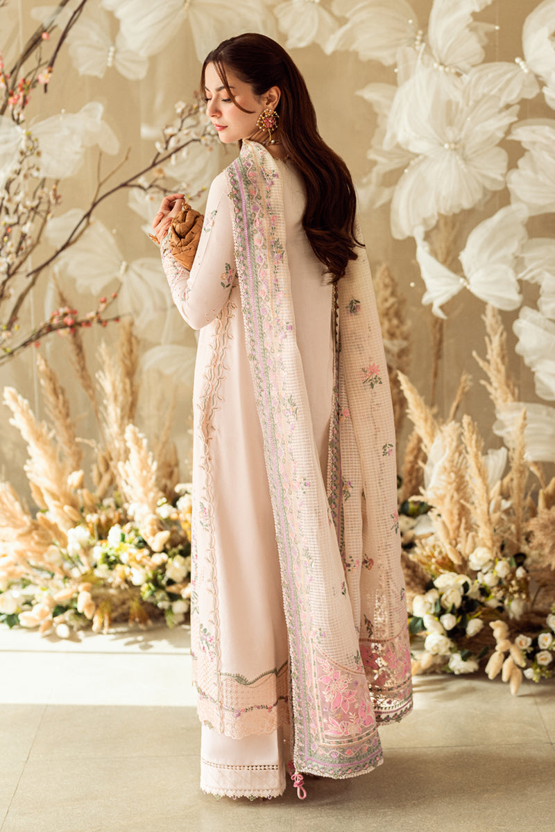 Qalamkar | Sahil Luxury Lawn | FK-12 LILY - House Of Hania