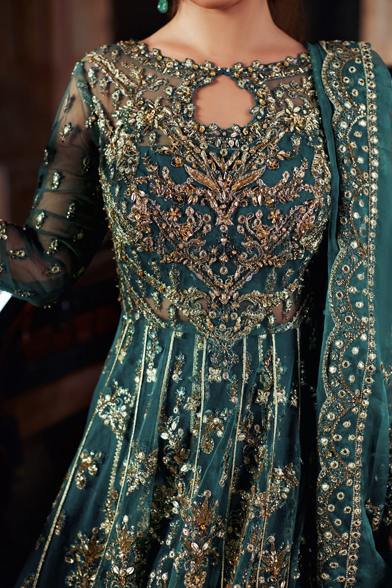 Qalamkar | Shadmani Luxury Formals |  Hala SH-06 - House Of Hania