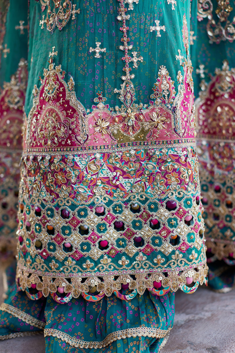 Qalamkar | Shadmani Luxury Formals | Sama SH-03 - House Of Hania