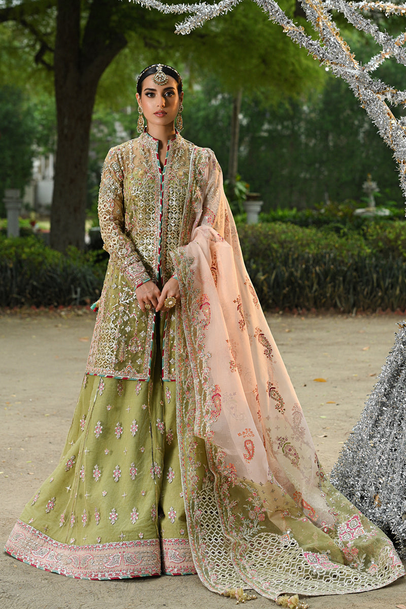 Qalamkar | Singhar Wedding Collection | RF-07 HALENA - House Of Hania
