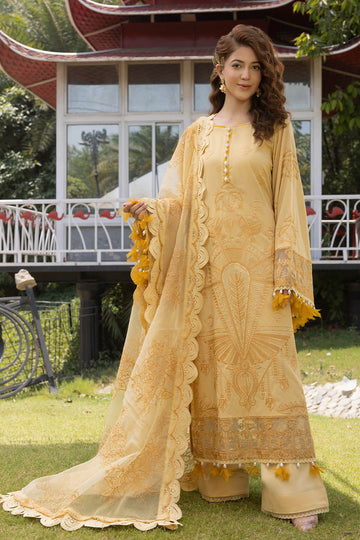 Raeesa Premium | Ferya Lawn | Noor E Fajar | Ferya | FD-01 - House Of Hania