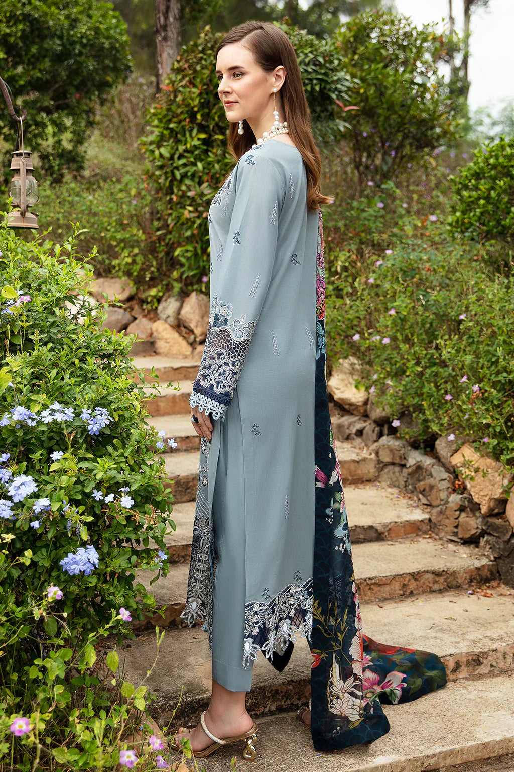 Ramsha | Andaz Collection | ALICE BLUE - House Of Hania