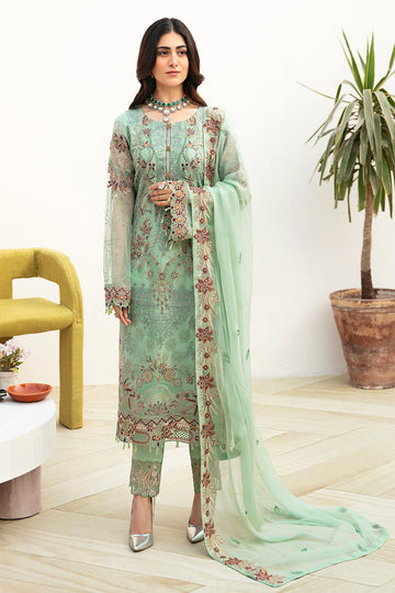 Ramsha | Chevron Chiffon Collection | A-804 - House Of Hania
