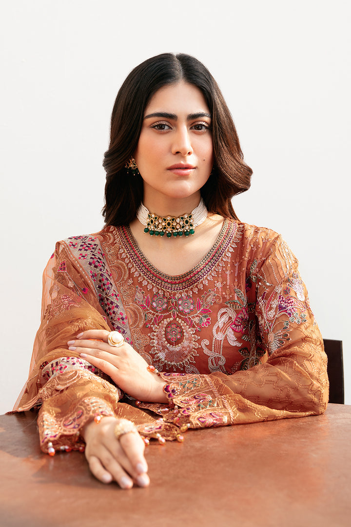 Ramsha | Chevron Chiffon Collection | A-810 - House Of Hania