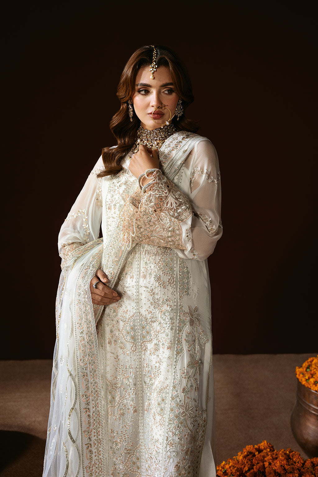 Ramsha | Dastak Luxury Chiffon Collection | Q-204 - House Of Hania