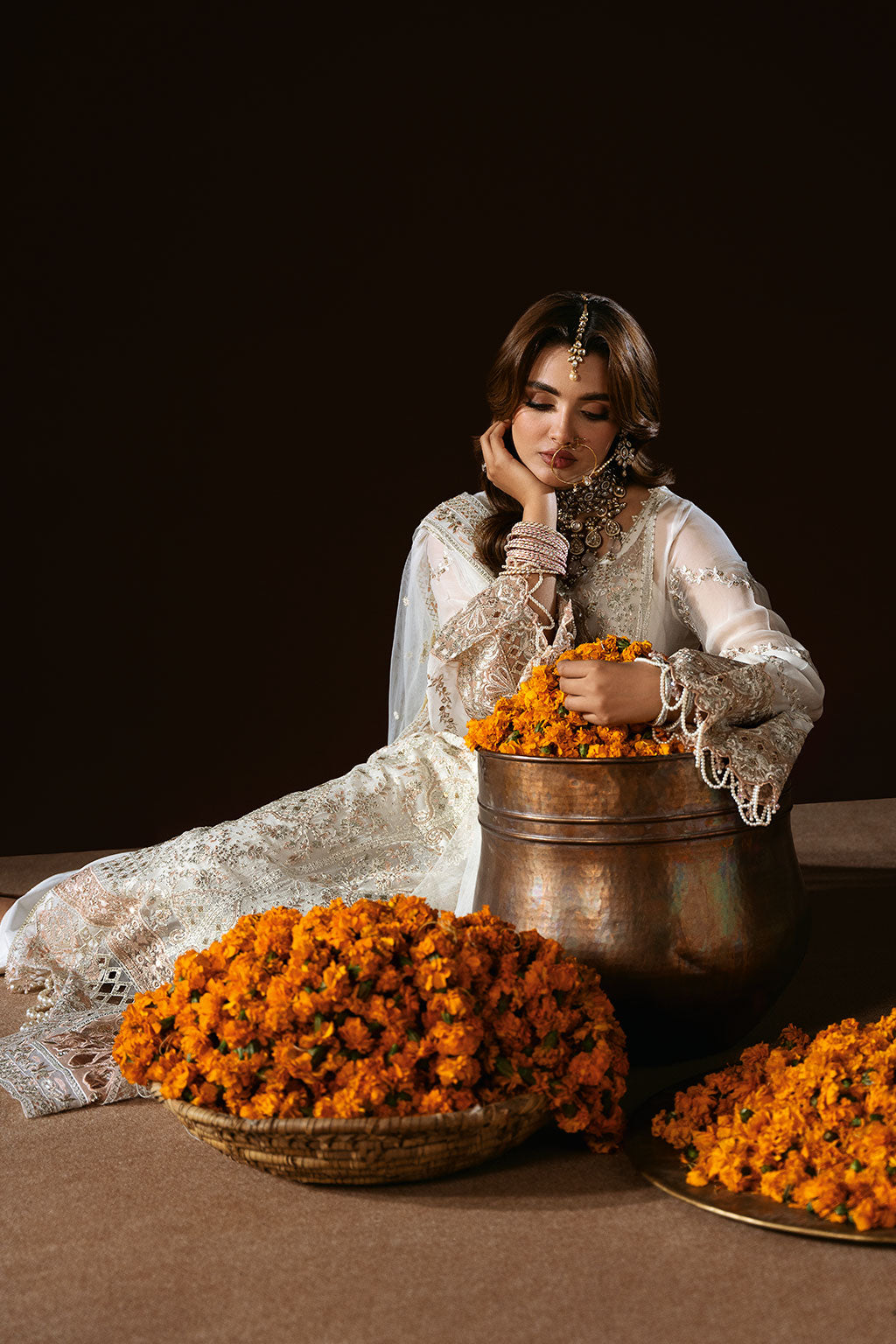 Ramsha | Dastak Luxury Chiffon Collection | Q-204 - House Of Hania