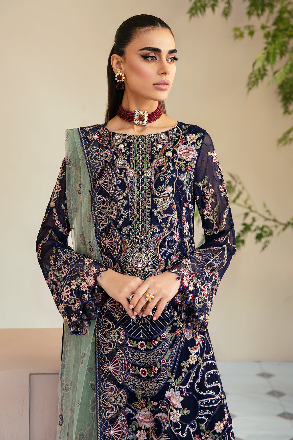 Ramsha | Dastoor Chiffon | P-110 - House Of Hania