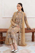 Ramsha Embroidered Luxury Chiffon 3 Piece Suit F-2402 - House Of Hania