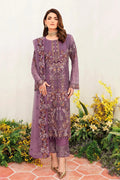 Ramsha Embroidered Luxury Chiffon 3 Piece Suit F-2404 - House Of Hania
