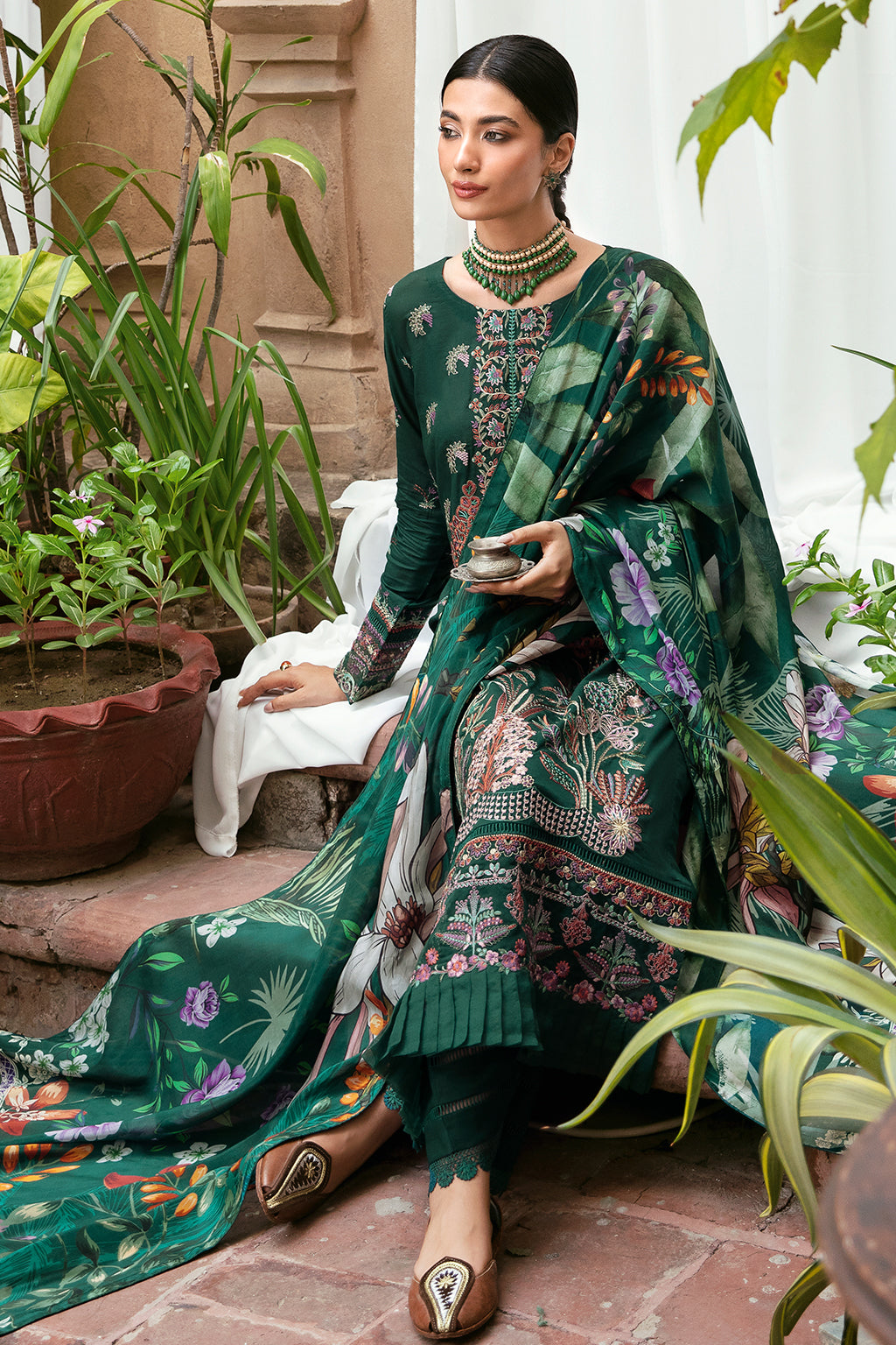 Ramsha | Luxury Lawn 24 | L-801 - House Of Hania