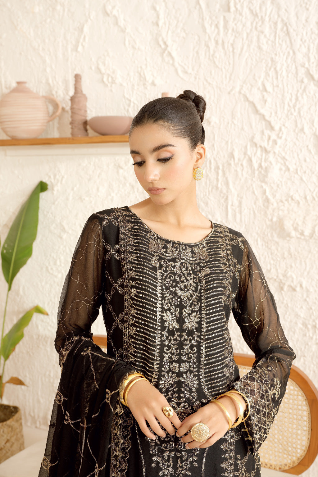 Ramsha | Sonehri Collection | BB-107 - House Of Hania