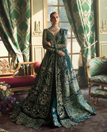 Republic Womenswear Claire de Lune Net 3Pc Suit - Une Jacinthe - House Of Hania