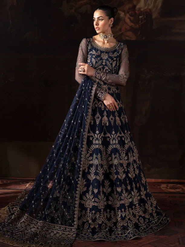 Rouge by Zarif Embroidered Net 3Pc Suit ZRW-04 LAVINIA - House Of Hania