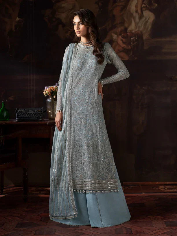 Rouge by Zarif Embroidered Net 3Pc Suit ZRW-07 SYNTHIA - House Of Hania