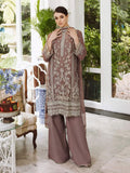 Saad Shaikh Ella Embroidered Luxury Chiffon 3Pc Suit DSG-05 - House Of Hania
