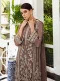 Saad Shaikh Ella Embroidered Luxury Chiffon 3Pc Suit DSG-05 - House Of Hania