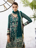 Saad Shaikh Ella Embroidered Luxury Chiffon 3Pc Suit DSG-06 - House Of Hania