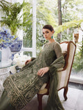 Saad Shaikh Ella Embroidered Luxury Chiffon 3Pc Suit DSG-08 - House Of Hania
