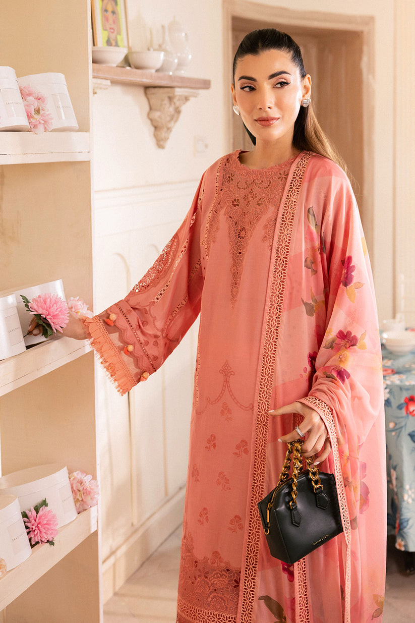 Saad Shaikh | LaAmour Luxury Lawn | Blossom - House Of Hania