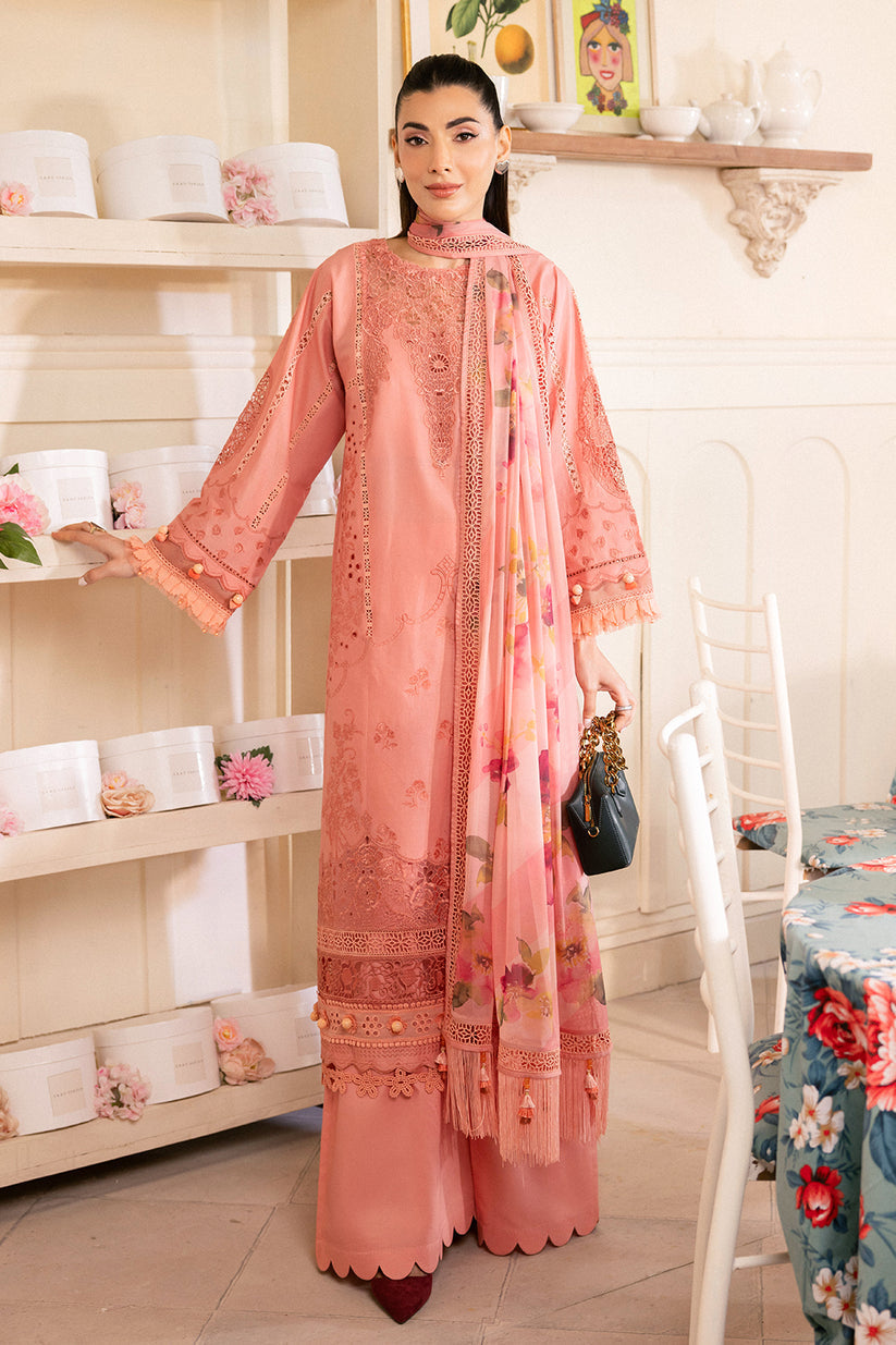 Saad Shaikh | LaAmour Luxury Lawn | Blossom - House Of Hania