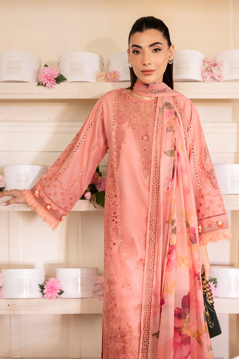 Saad Shaikh | LaAmour Luxury Lawn | Blossom - House Of Hania