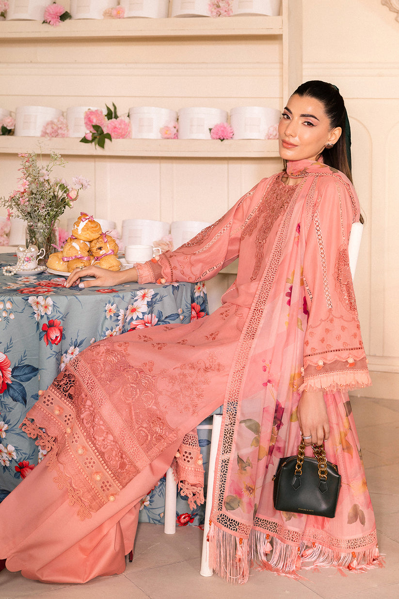 Saad Shaikh | LaAmour Luxury Lawn | Blossom - House Of Hania