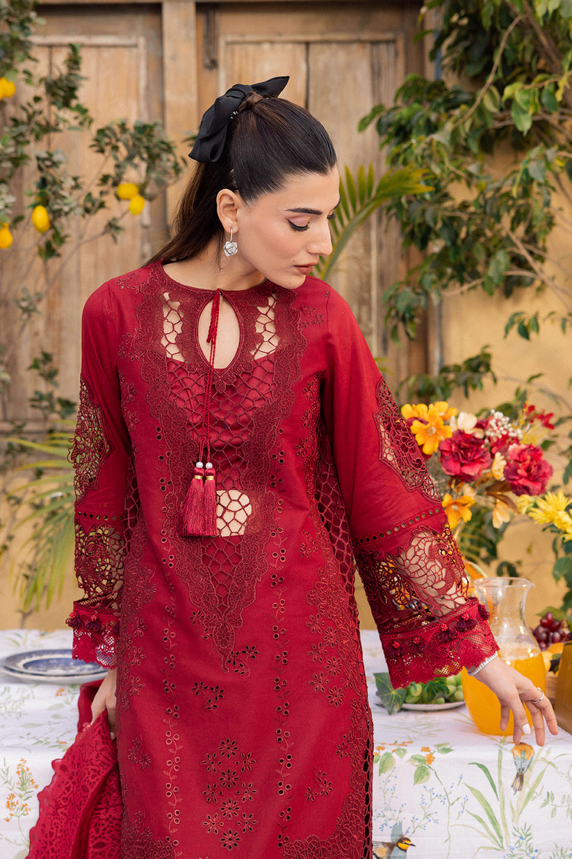 Saad Shaikh | LaAmour Luxury Lawn | Rose - House Of Hania