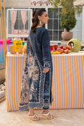 Saad Shaikh | Lawn 25 | Navy Blue - Blue Mirage - House Of Hania