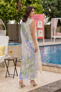 Saad Shaikh | Lawn 25 | Offwhite - Tropelle - House Of Hania
