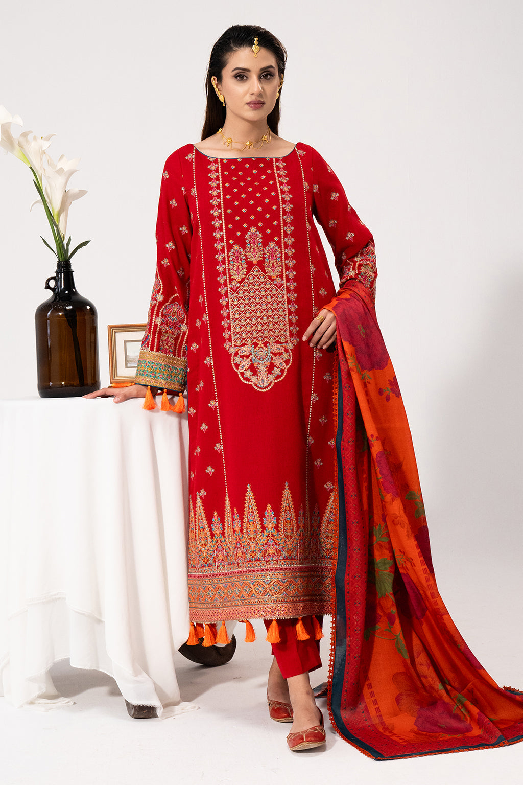 Saad Shaikh | Luminaa Winter 24 | CRIMSON - House Of Hania